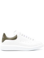 Alexander McQueen baskets Oversize en cuir - Blanc