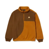 HUF Expedition 1/4 Zip Pile casual sweater heren