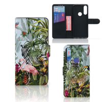 Telefoonhoesje met Pasjes voor Alcatel 1S 2020 Jungle