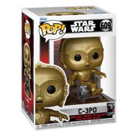 Star Wars Return of the Jedi 40th Anniversary POP! Vinyl Figure C3P0 in Chair 9cm - thumbnail