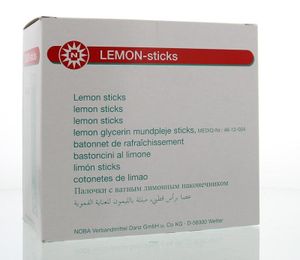 Lemon glycerine swabs noba