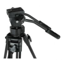 Walimex Pro EI-9901 Tripod 1/4 inch Werkhoogte: 69 - 138 cm Incl. tas - thumbnail