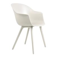 Gubi Bat Stoel Plastic Outdoor - Alabaster White