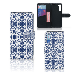 OnePlus Nord Hoesje Flower Blue