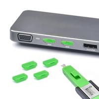 SmartKeeper Essential / 4 x HDMI Port Blockers incl. Key/Groen