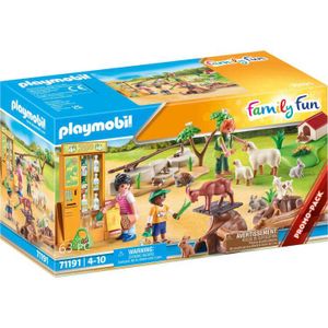 PLAYMOBIL Family Fun - Kinderboerderij constructiespeelgoed 71191