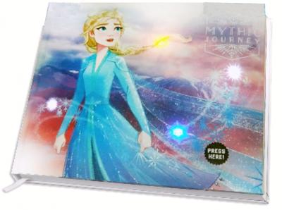 Kids Licensing notitieboek Frozen 2 meisjes karton/papier blauw Kids Licensing notitieboek Frozen 2 meisjes karton/papier blauw