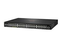 Hp e Aruba 2930F 48G PoE+ 4SFP - Switch - 48 aansluitingen - L3 - beheerd - stapelbaar