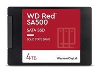 Western Digital WD Red SA500 NAS SATA SSD 4 TB, 2,5 inch (geoptimaliseerde opslag voor snelle toegang tot gegevens, geschikt voor continu gebruik, vermindert de latentie en verhoogt de prestaties)