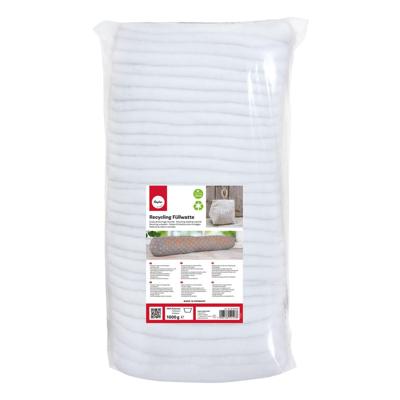 Hobby vulmateriaal wattevlies - wasbaar - voor knuffels/kussens/kleding - 1x kilo - polyester