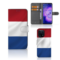 OPPO Find X5 Bookstyle Case Nederlandse Vlag