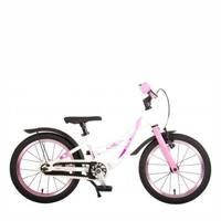 Volare Glamour kinderfiets 16 inch Parelmoer/ roze