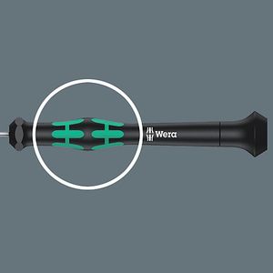 Wera Kraftform Micro 12 Electronics 1 Schroevendraaierset Elektronica en fijnmechanica 12-delig Plat, Kruiskop Phillips, Inbus, Spanner, Torx BO, Torx plus,