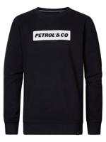 Petrol Industries Jongens Artwork sweater Zwart - 116