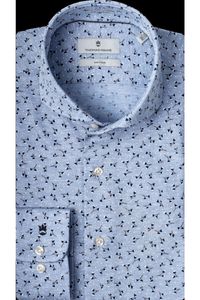 Thomas Maine Bari Tailored Fit Overhemd blauw, Motief