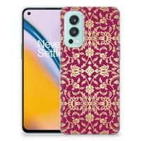 Siliconen Hoesje OnePlus Nord 2 5G Barok Pink - thumbnail