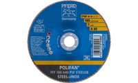 PFERD 67644185 PFF 180 A 40 PSF STEELOX Lamellenschijf Diameter 180 mm Boordiameter 22.23 mm RVS, Staal 10 stuk(s) - thumbnail