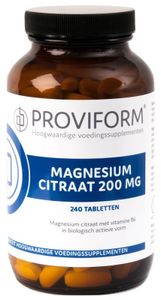 Magnesium citraat 200 mg & B6