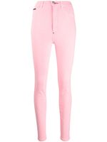 Philipp Plein legging à taille haute - Rose