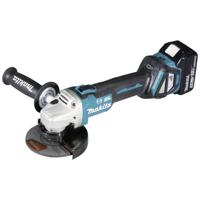 Makita DGA513RTJ DGA513RTJ Haakse accuslijper 125 mm Incl. lader, Incl. 2 accus, Incl. koffer 18 V 5 Ah