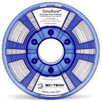 3D Xtech BON2010750W Simubone Modeling Filament PLA antibacterieel, geurarm 1,75 mm 750 g wit 1 st.