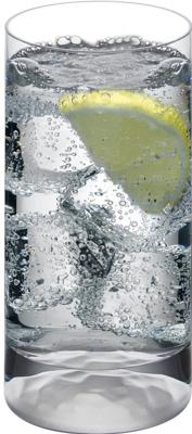 Nude Glass Club Ice longdrinkglas 280ml - set van 4 Nude Glass Club Ice longdrinkglas 280ml - set van 4