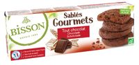 Chocolade koekjes sables gourmet bio - thumbnail