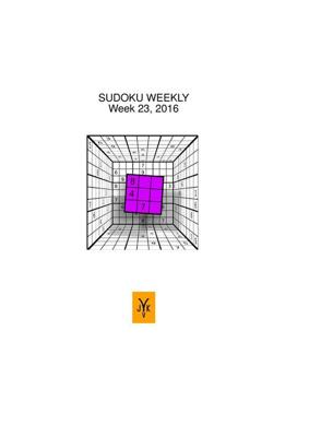 Sudoku Weekly