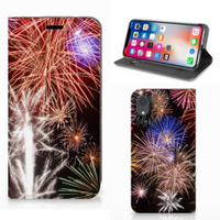 Apple iPhone Xr Hippe Standcase Vuurwerk - thumbnail