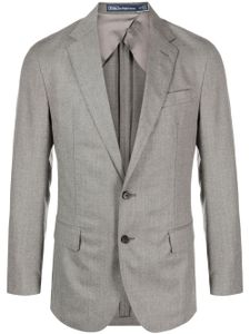 Polo Ralph Lauren blazer en laine à simple boutonnage - Gris