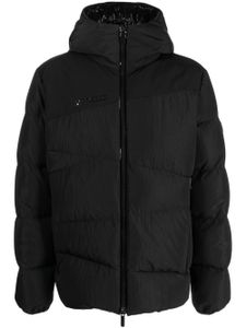 Moncler doudoune zippée à capuche - Noir