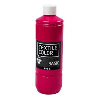 Creativ Company Textiel Color Verf Primair Rood, 500ml - thumbnail