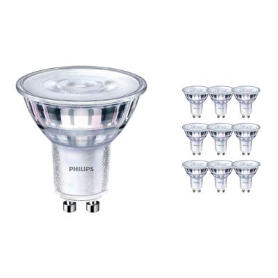 Voordeelpak 10x Philips Corepro LEDspot GU10 PAR16 2.7W 215lm 36D - 827  | Vervanger voor 25W