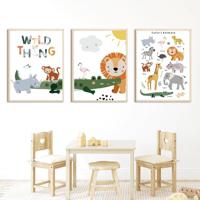 Poster - Bos Wilde Dieren / Set van 3 - thumbnail