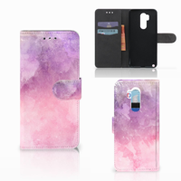 Hoesje LG G7 Thinq Pink Purple Paint