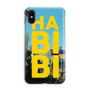 Habibi Majorelle : iPhone XS Max Volledig Geprint Hoesje