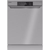 Sharp vaatwasser QWNA1BF47ESEU (Zilver)