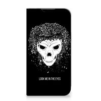 Mobiel BookCase Apple iPhone 14 Plus Skull Hair