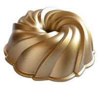 Nordic Ware Tulband Bakvorm Swirl Bundt Goud ø 24 cm / 2.4 liter - thumbnail