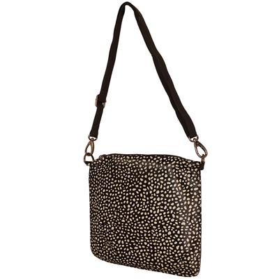 Bear Design Schoudertas met Vachtje White Dot