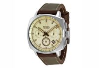 Horlogeband Fossil CH2994 Leder Bruin 22mm - thumbnail