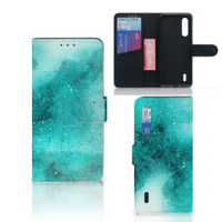 Hoesje Xiaomi Mi 9 Lite Painting Blue - thumbnail