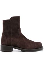 Stuart Weitzman bottes 5050 Bold en cuir - Marron