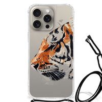 Back Cover iPhone 15 Pro Max Watercolor Tiger - thumbnail