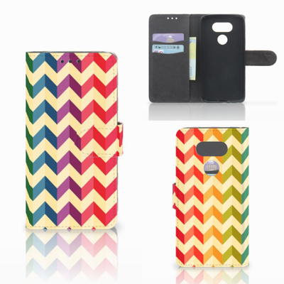 LG G5 Telefoon Hoesje Zigzag Multi Color