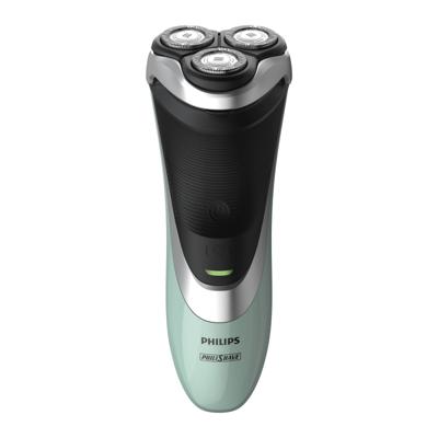 Philips S3552/12 Scheerapparaat met Trimmer + Accessoires Zwart/Zilver/Turkoois Philips S3552/12 Scheerapparaat met Trimmer + Accessoires Zwart/Zilver/Turkoois