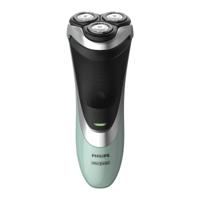 Philips S3552/12 Scheerapparaat met Trimmer + Accessoires Zwart/Zilver/Turkoois