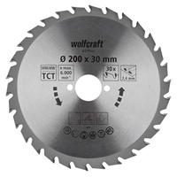 wolfcraft Handcirkelzaagblad HM, serie groen I 6379000 I Snelle, middelgrove sneden