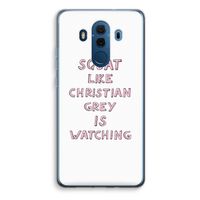 Christian Grey: Huawei Mate 10 Pro Transparant Hoesje - thumbnail