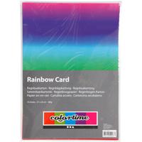 Creativ Company Regenboogpapier A4 180gr, 10 Vellen - thumbnail